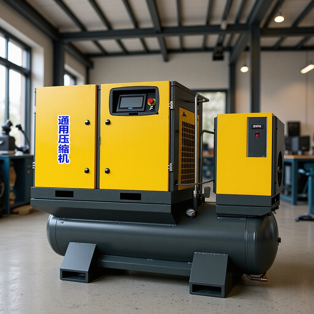 激光切割永磁变频螺杆空压机