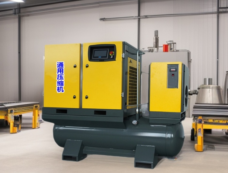 激光切割永磁变频螺杆空压机