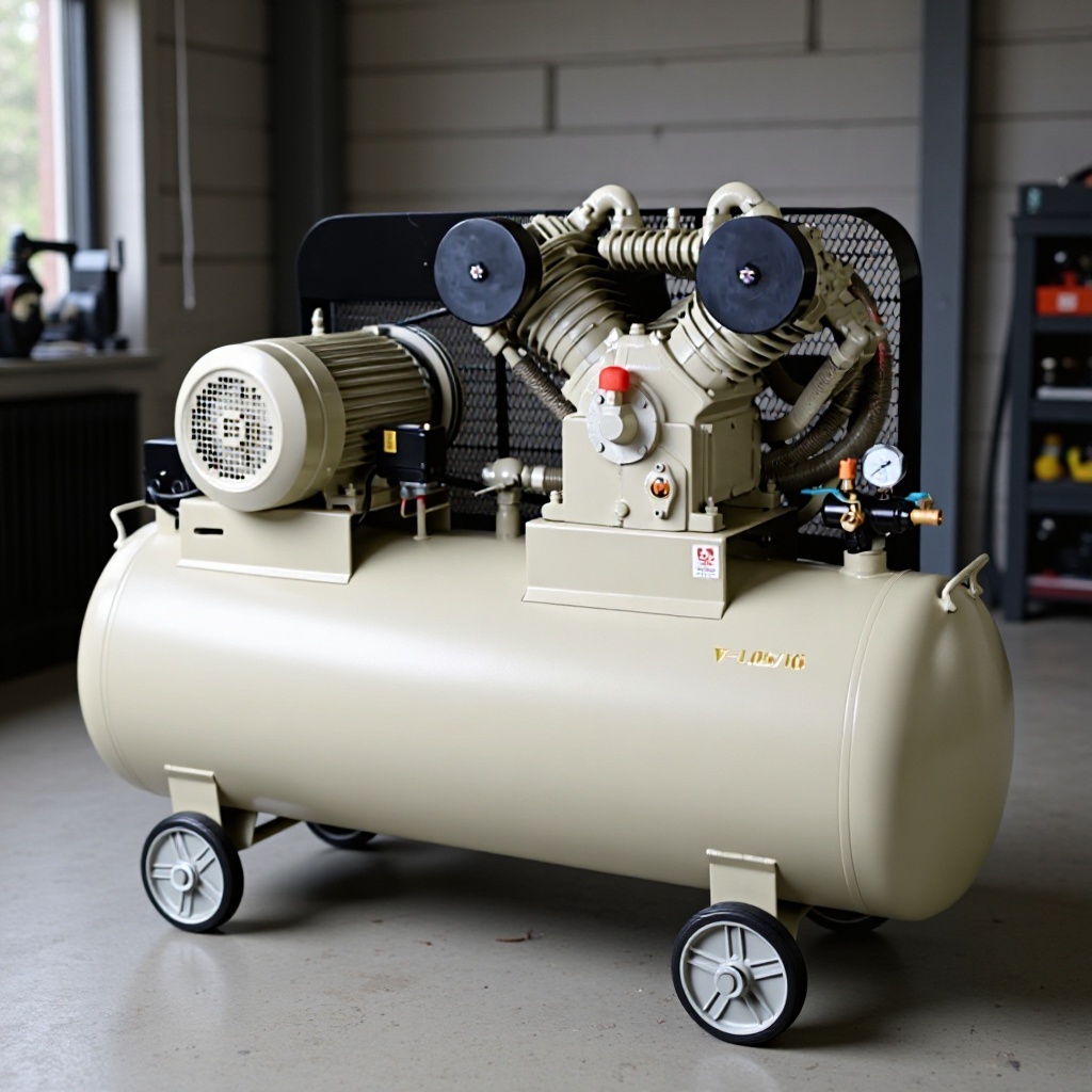 传统活塞空压机