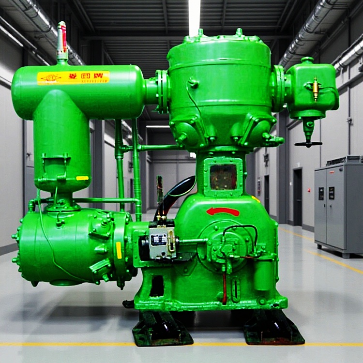 传统L型活塞空压机